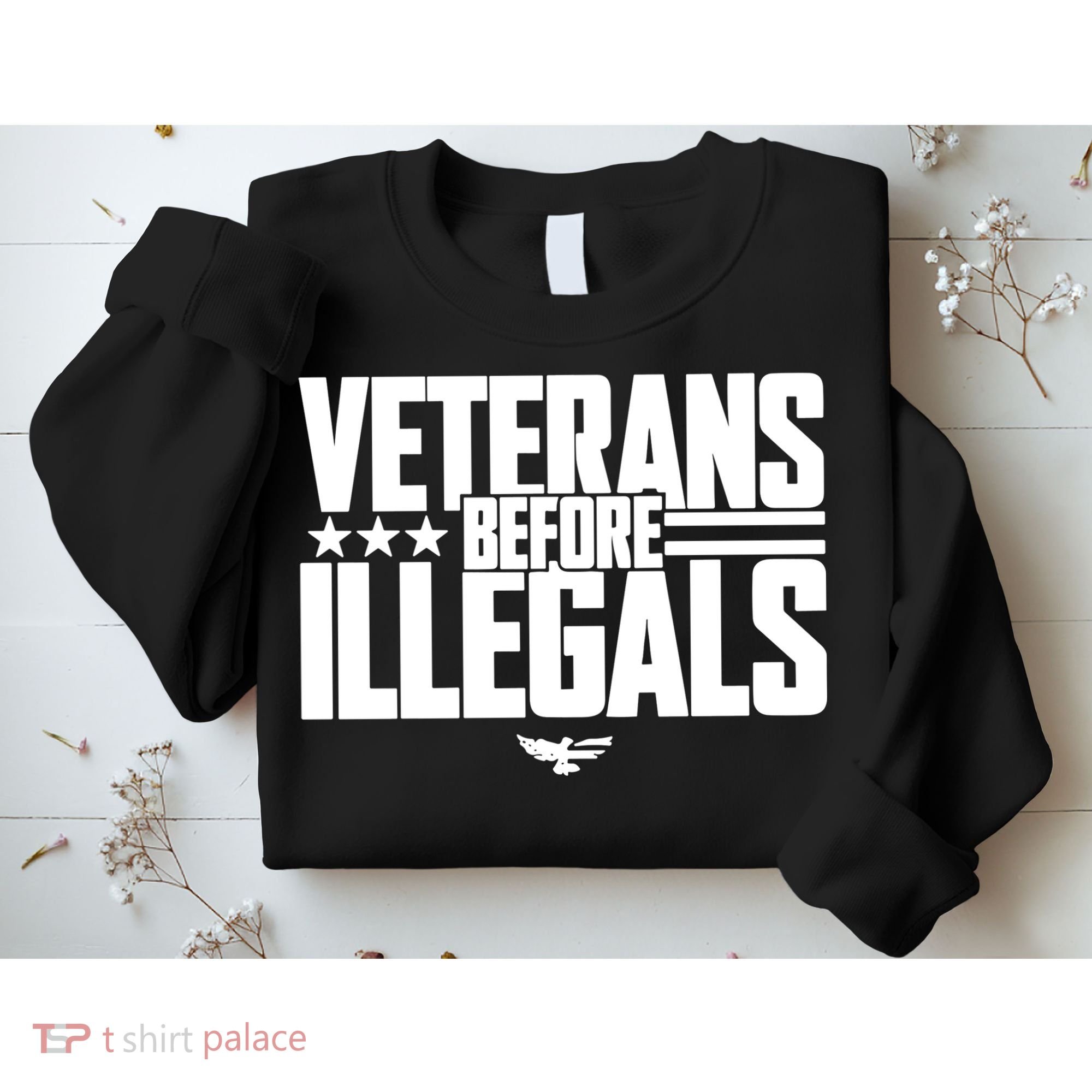 Veterans Before Illegals Sweatshirt