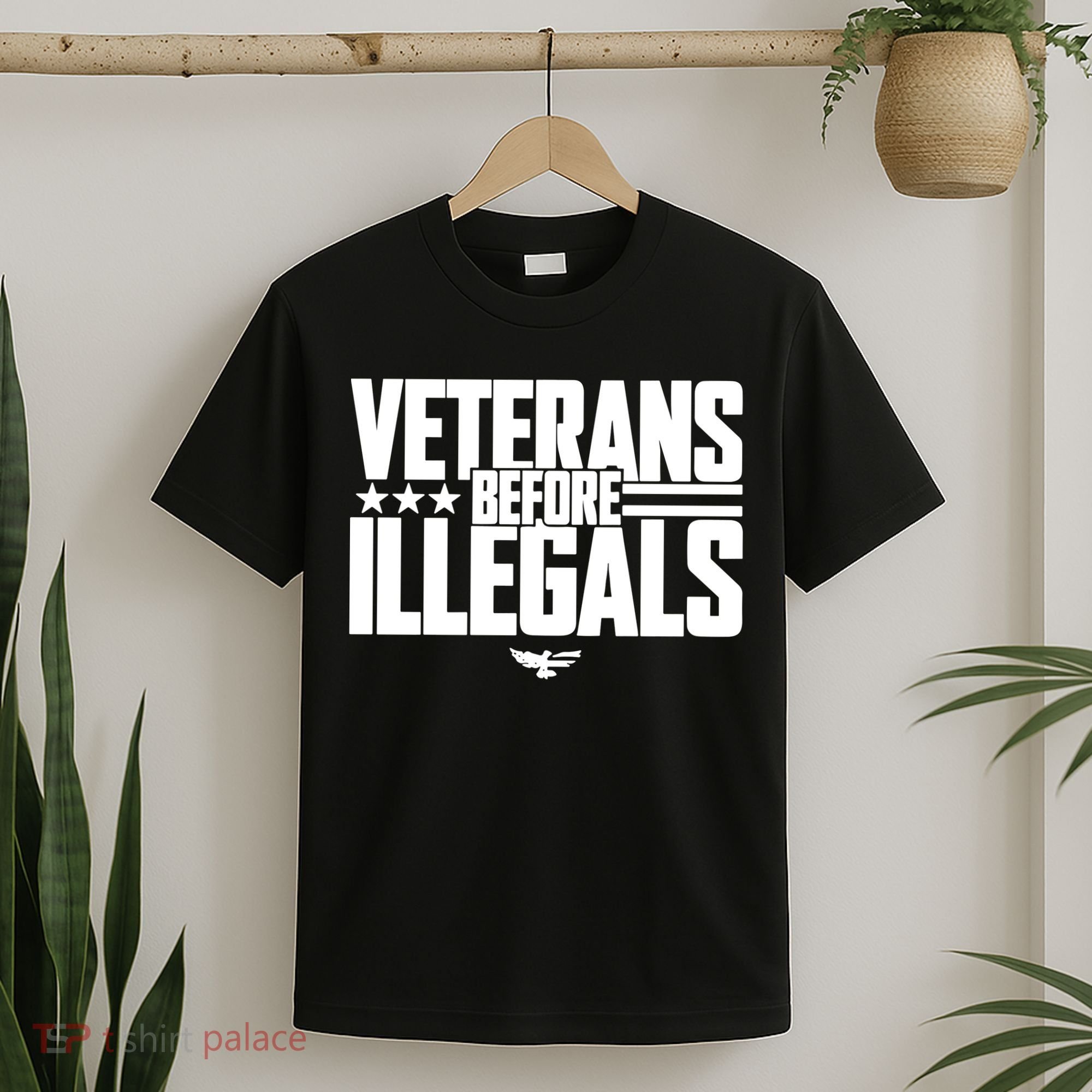 Veterans Before Illegals T-Shirt