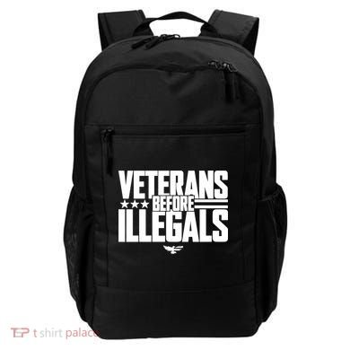 Veterans Before Illegals Backpack