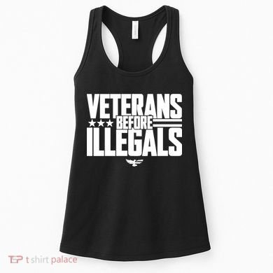 Veterans Before Illegals Women's Tank Top