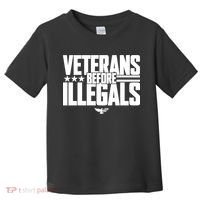 Veterans Before Illegals Toddler T-Shirt thumb 0