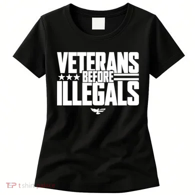 Veterans Before Illegals Women's T-Shirt