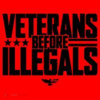 Veterans Before Illegals Santa Hat thumb 1