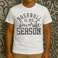 Vintage Baseball Is My Favorite Season T-Shirt thumb 3