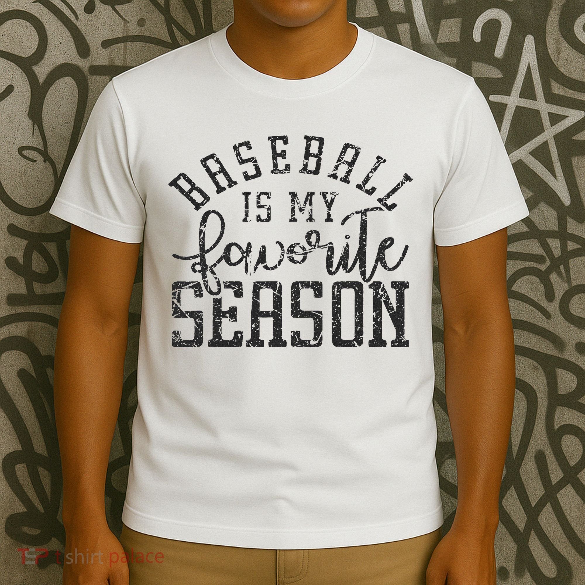 Vintage Baseball Is My Favorite Season T-Shirt