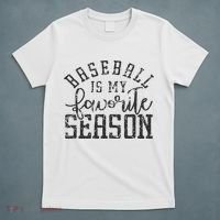 Vintage Baseball Is My Favorite Season T-Shirt thumb 5