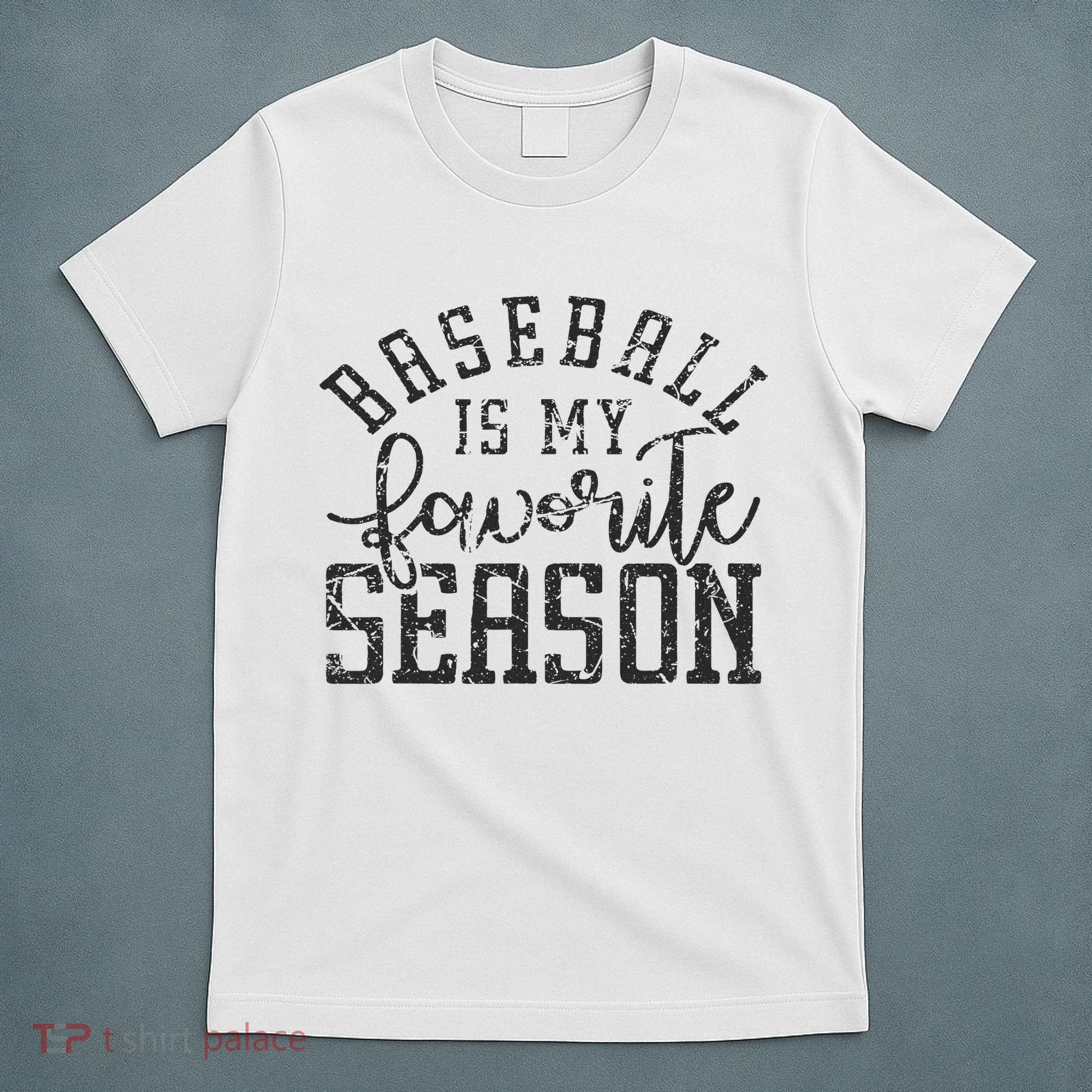 Vintage Baseball Is My Favorite Season T-Shirt