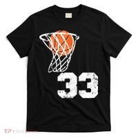 Vintage Basketball Jersey Number 33 Player Number T-Shirt thumb 0