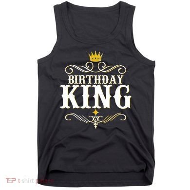 Vintage Birthday King Tank Top
