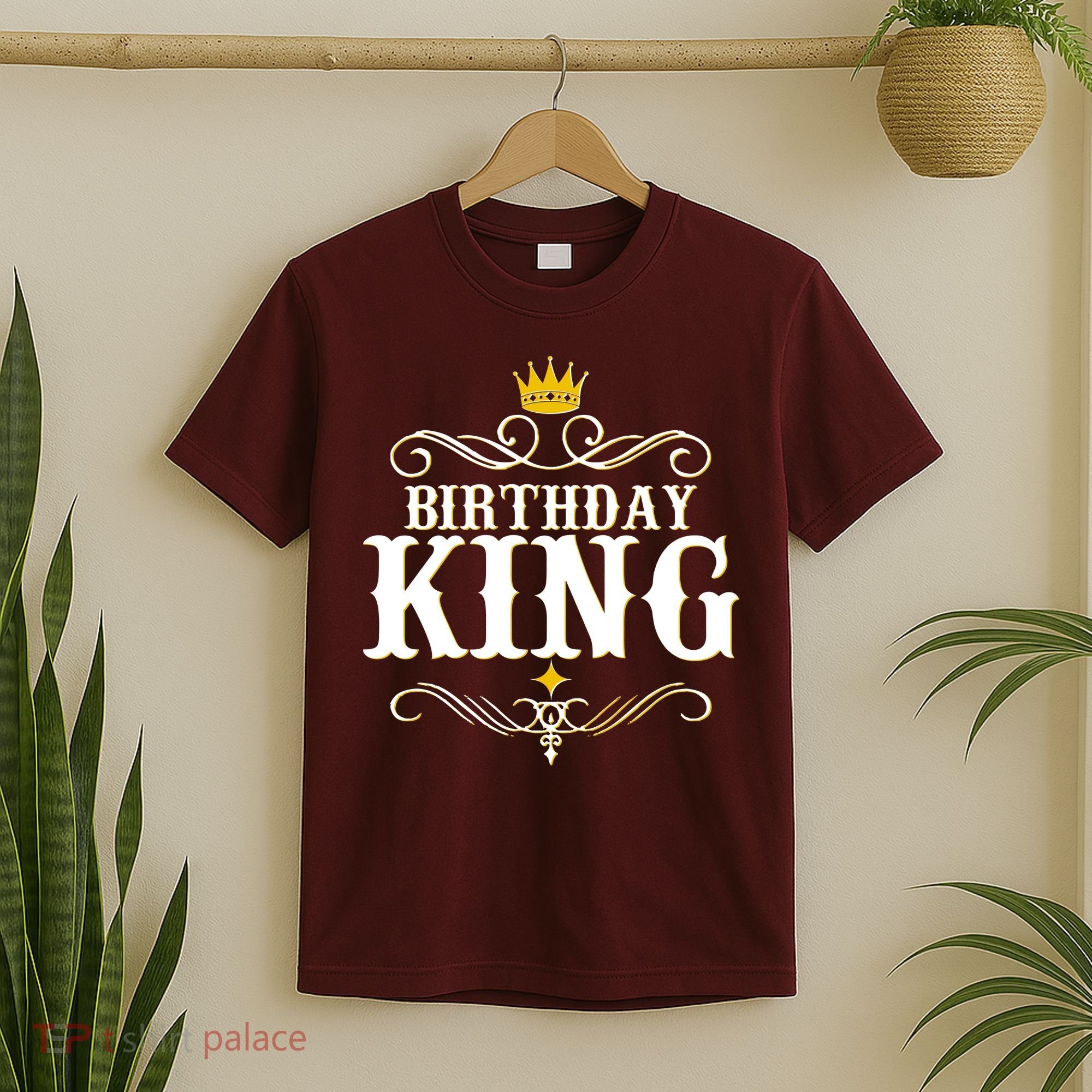 Vintage Birthday King T-Shirt