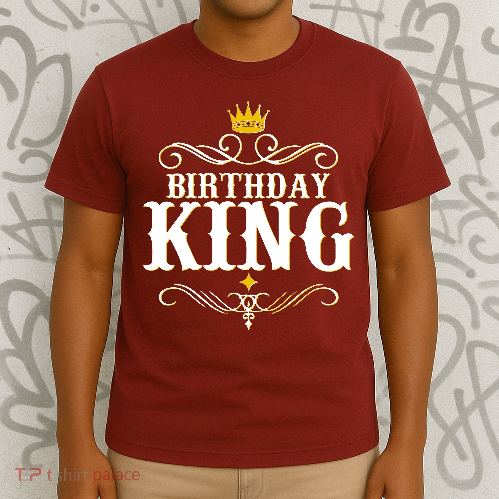 Vintage Birthday King T-Shirt