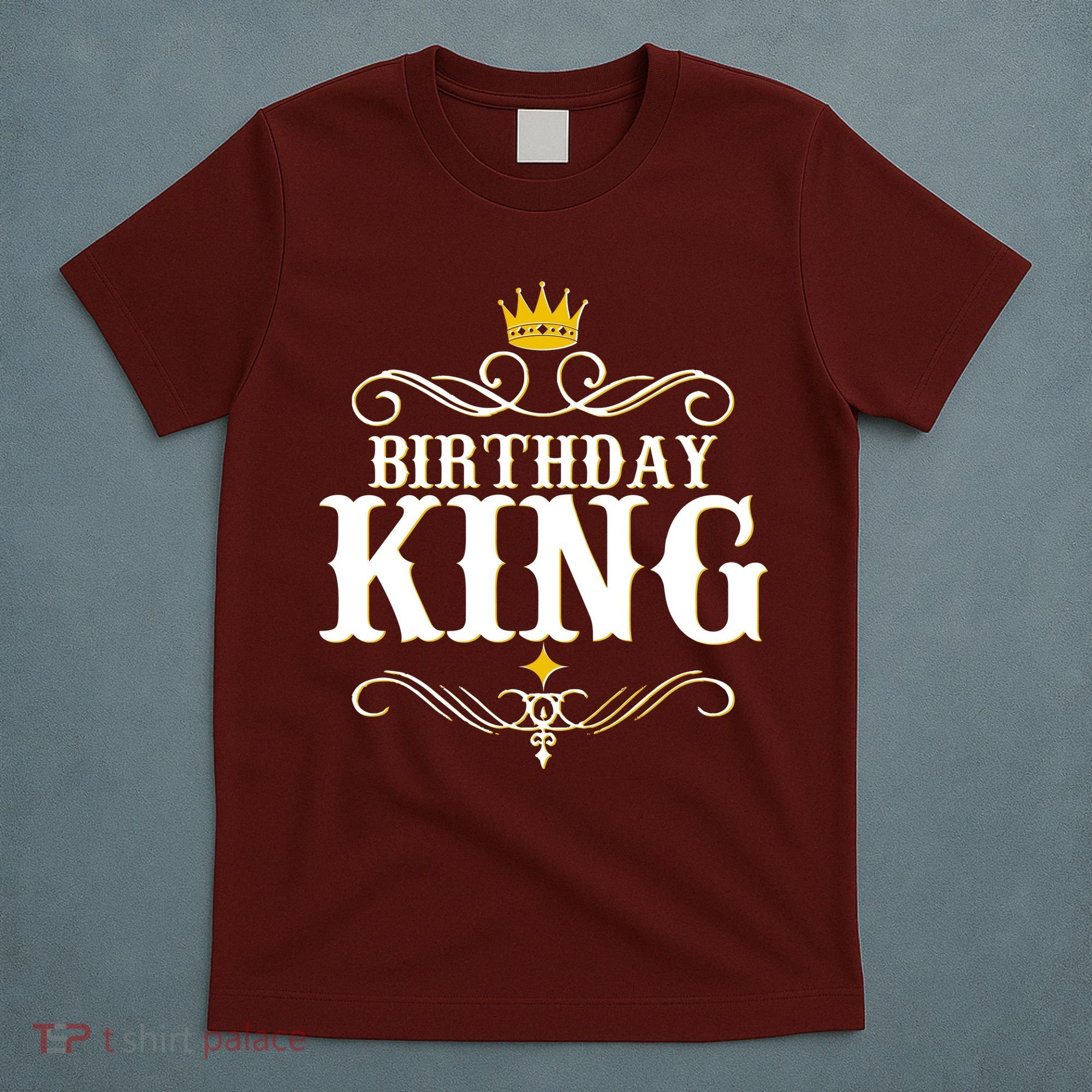 Vintage Birthday King T-Shirt
