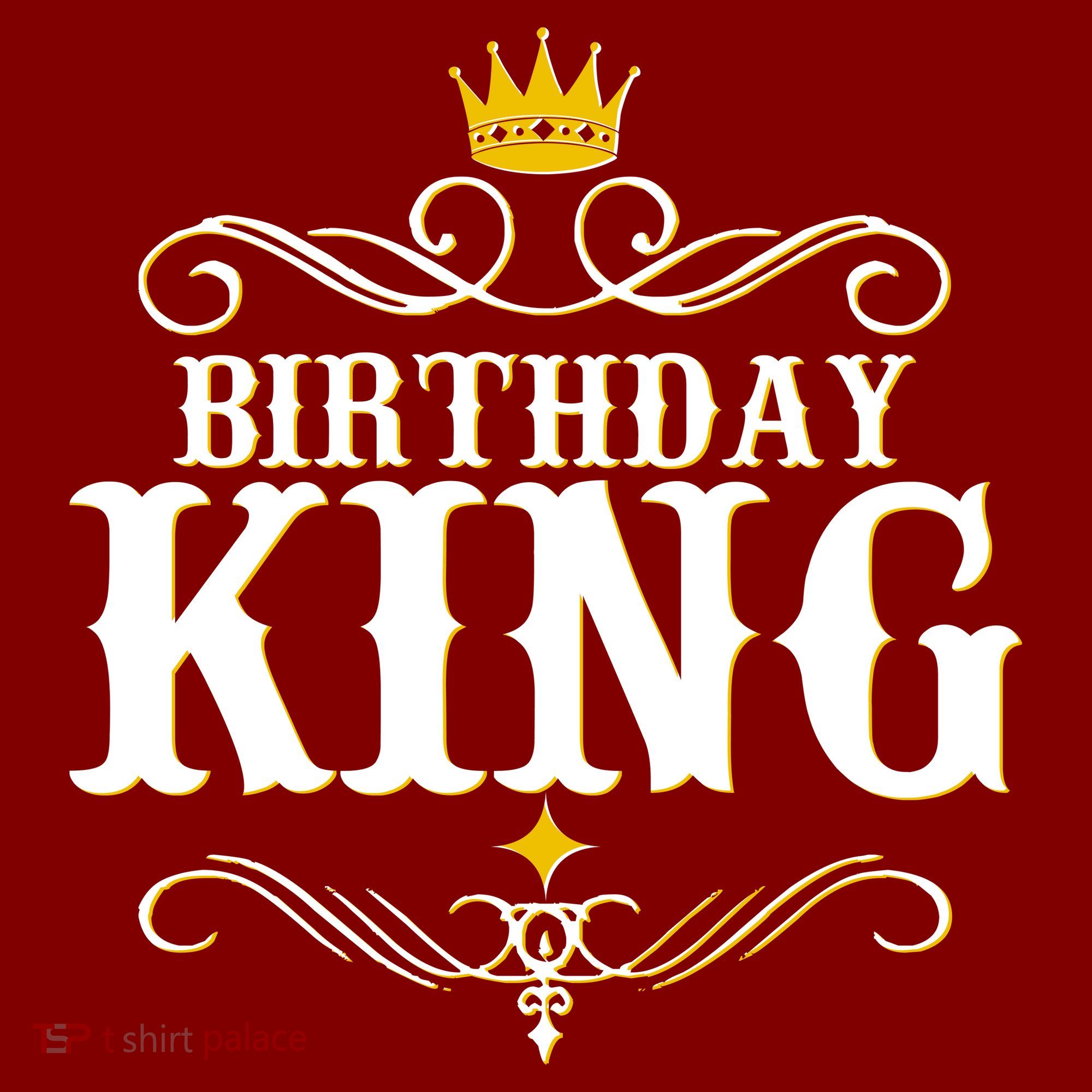 Vintage Birthday King T-Shirt