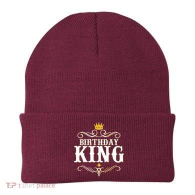 Vintage Birthday King Beanie