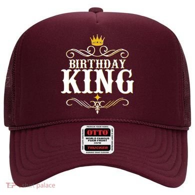Vintage Birthday King Hat