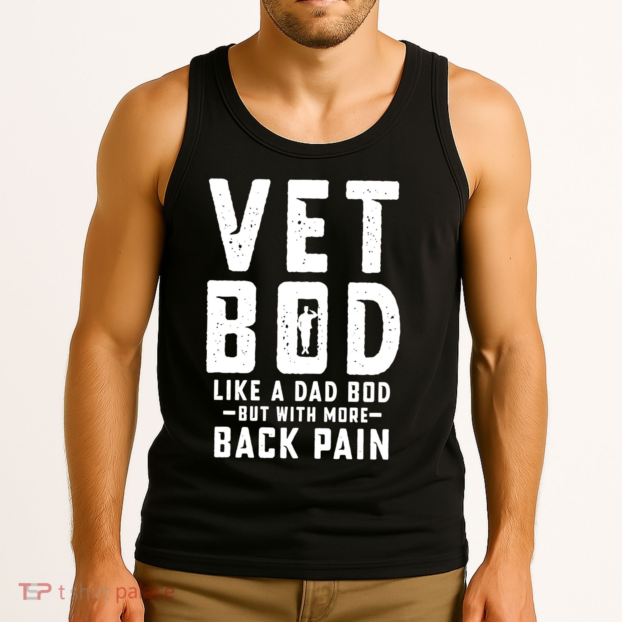 Vet Bod Like A Dad Bod Tank Top