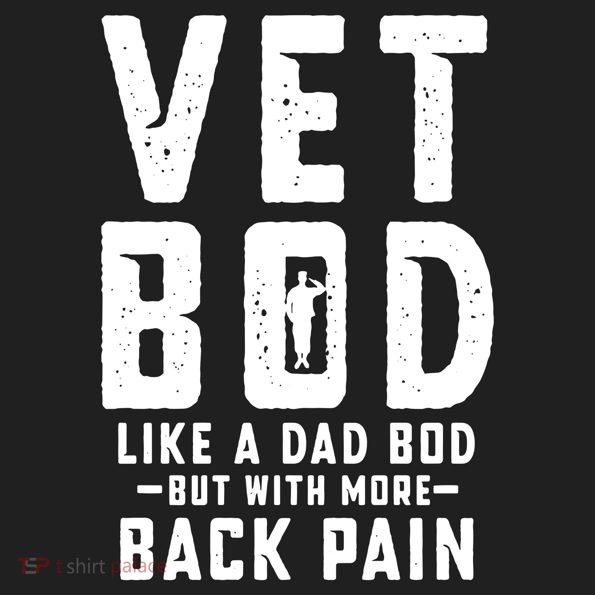 Vet Bod Like A Dad Bod Golf Towel
