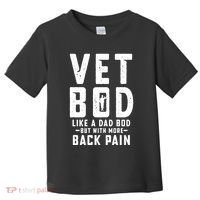 Vet Bod Like A Dad Bod Toddler T-Shirt thumb 0