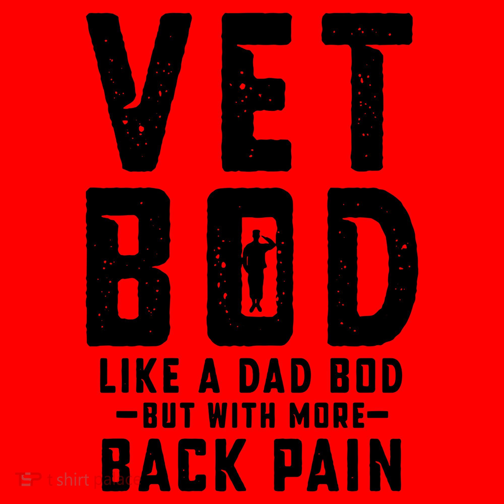 Vet Bod Like A Dad Bod Santa Hat