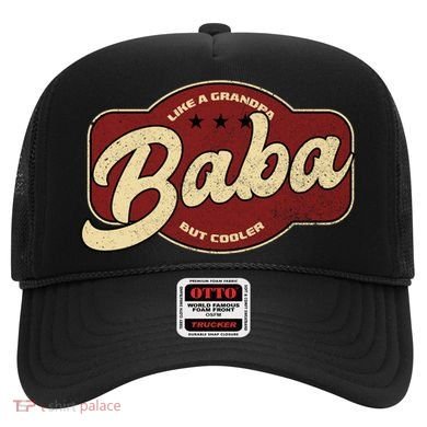 Vintage Baba Like A Grandpa But Cooler Gift Baba Arabic Gift Hat