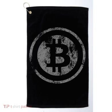 Vintage Bitcoin Logo Golf Towel