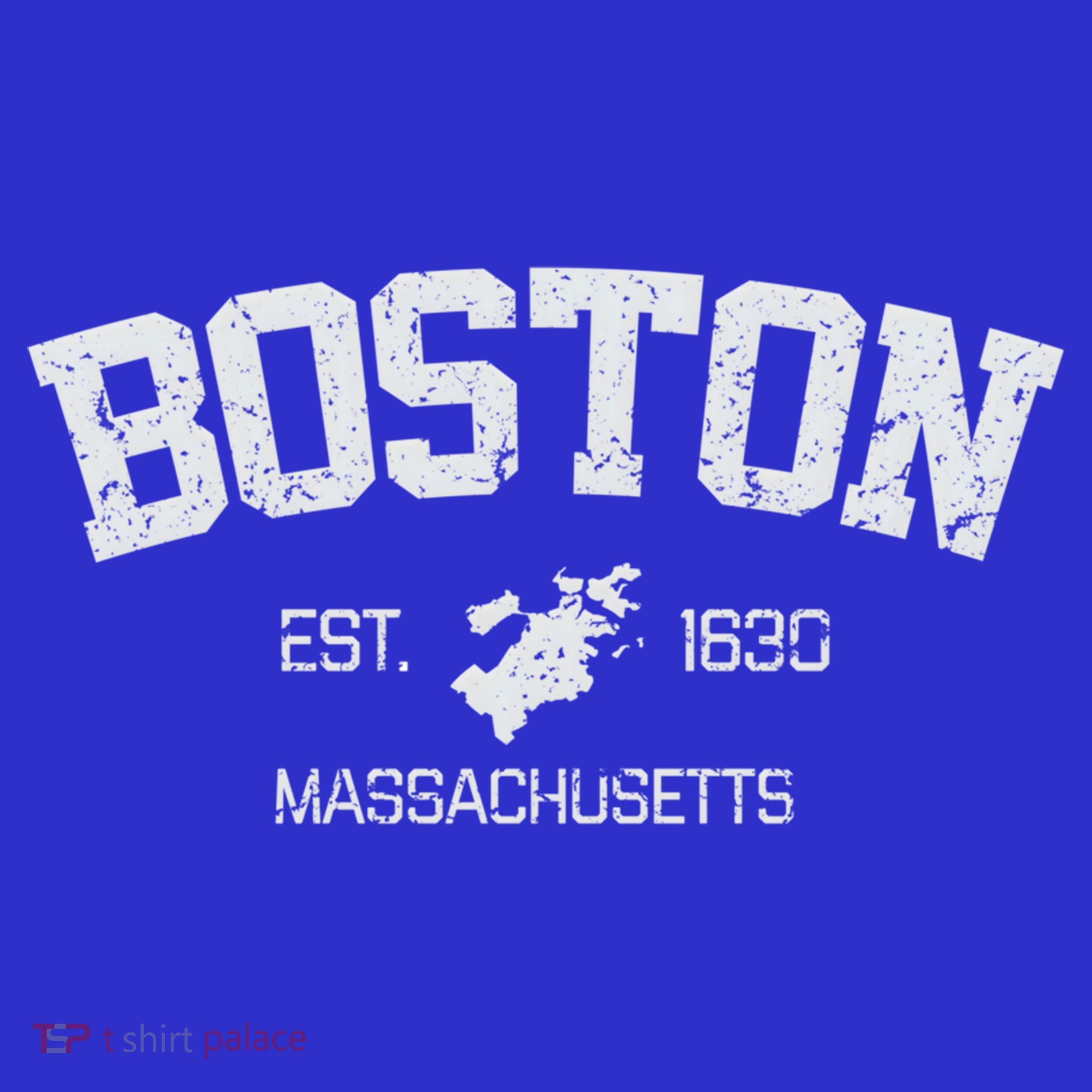 Vintage Boston Massachusetts Est 1630 Souvenir Gift T-Shirt