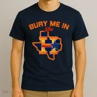 Vintage Bury Me In The H Houston Baseball T-Shirt thumb 3