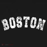 Vintage Boston Massachusetts Retro Distressed Apparel T-Shirt thumb 7