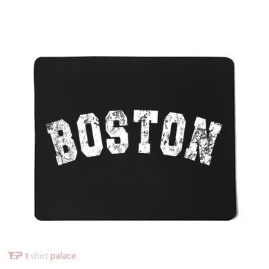 Vintage Boston Massachusetts Retro Distressed Apparel Mousepad