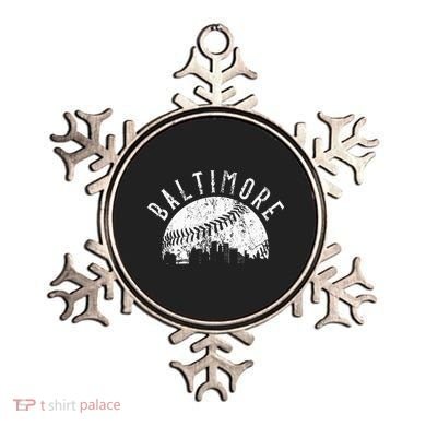Vintage Baltimore Maryland Skyline Ornament