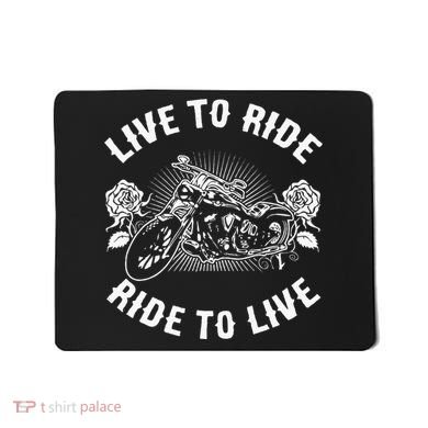 Vintage Biker Motorcycle Motocross Design Mousepad