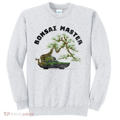 Vintage Bonsai Master Bonsai Tree Sweatshirt