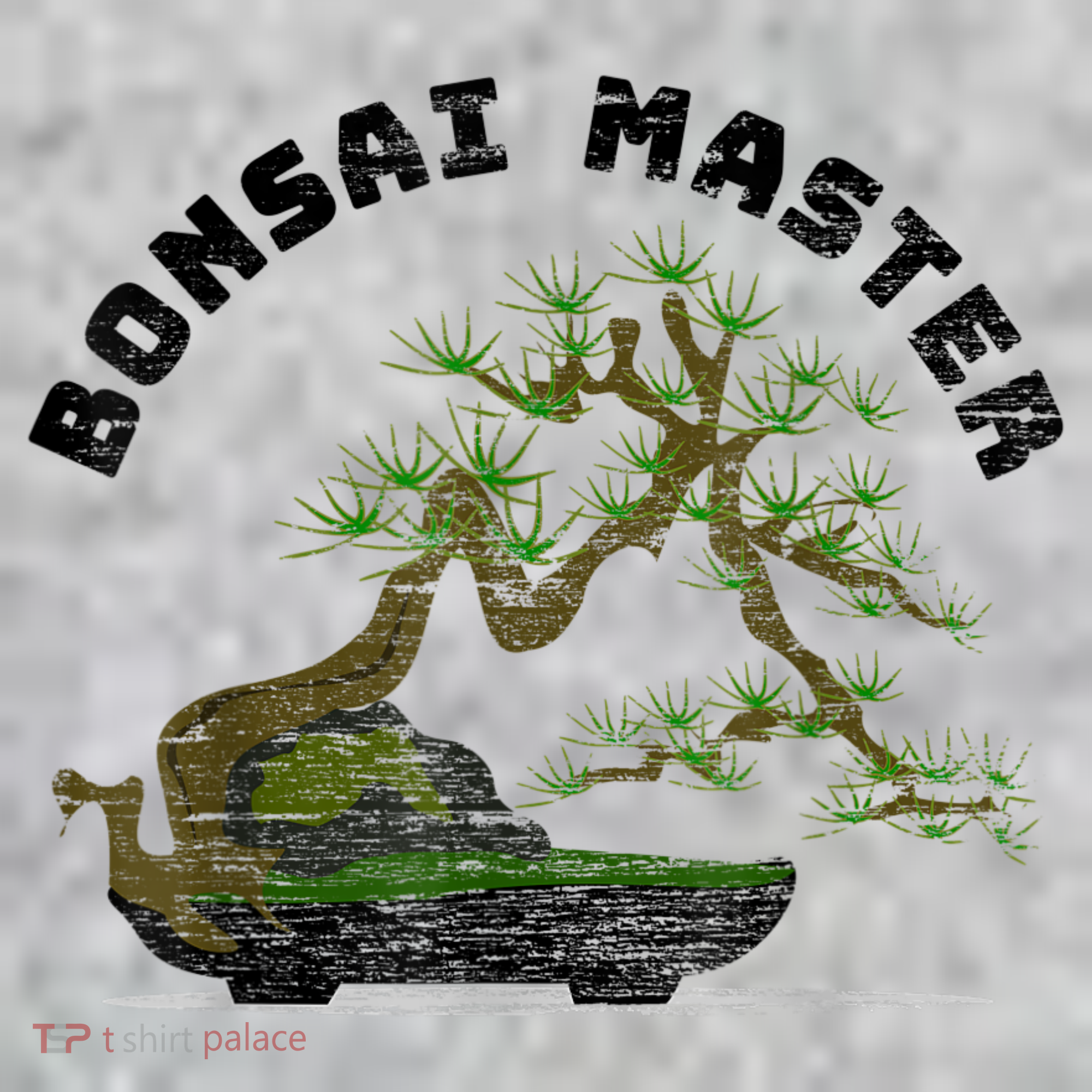 Vintage Bonsai Master Bonsai Tree T-Shirt