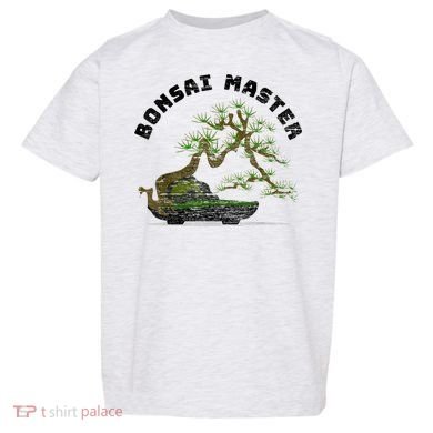 Vintage Bonsai Master Bonsai Tree Toddler T-Shirt