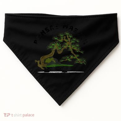 Vintage Bonsai Master Bonsai Tree USA-Made Doggie Bandana
