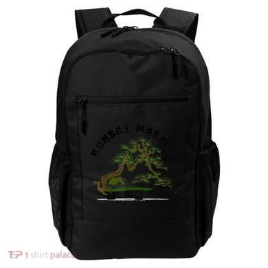 Vintage Bonsai Master Bonsai Tree Backpack