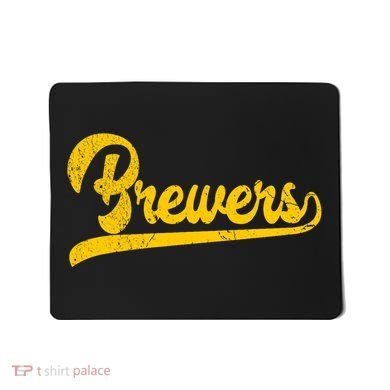 Vintage Brewers Nickname Mousepad
