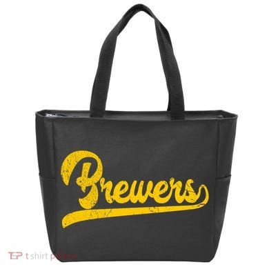 Vintage Brewers Nickname Tote Bag