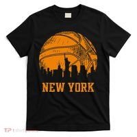 Vintage Basketball New York City Skyline Outfit T-Shirt thumb 0