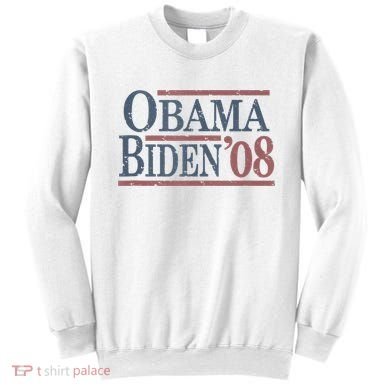 Vintage Barack Obama Joe Biden 2008 Sweatshirt