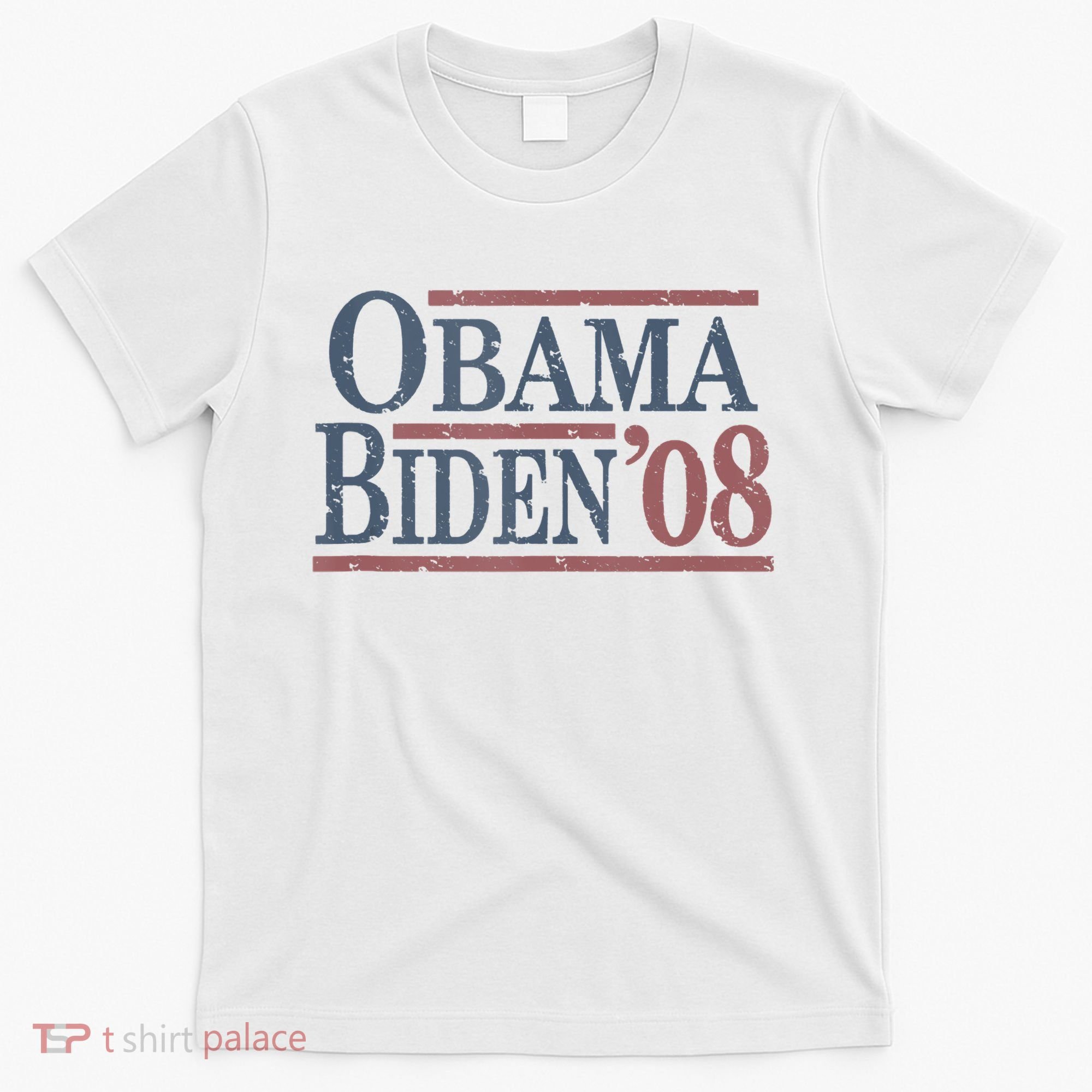 Vintage Barack Obama Joe Biden 2008 T-Shirt