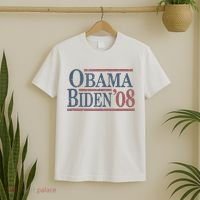 Vintage Barack Obama Joe Biden 2008 T-Shirt thumb 2