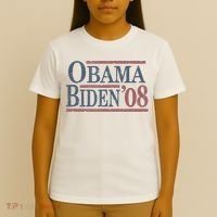 Vintage Barack Obama Joe Biden 2008 T-Shirt thumb 4