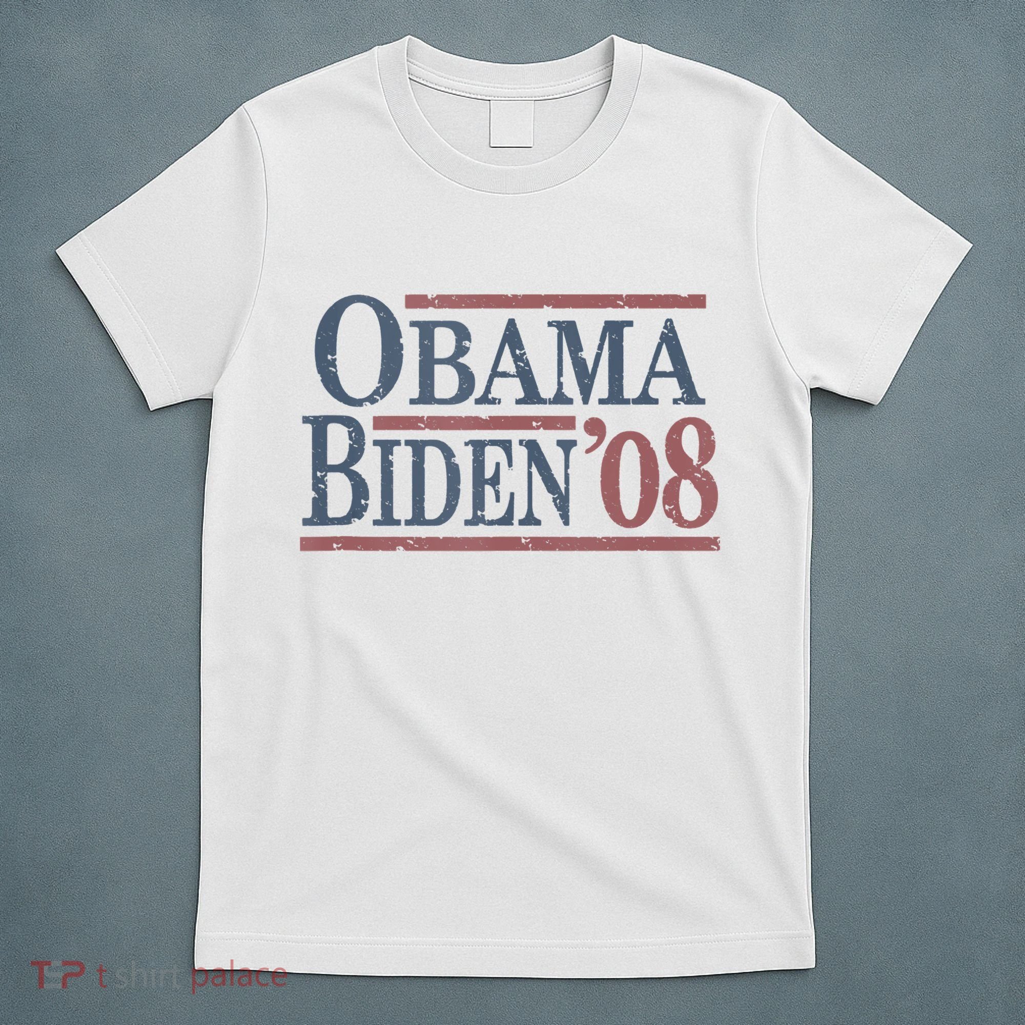 Vintage Barack Obama Joe Biden 2008 T-Shirt