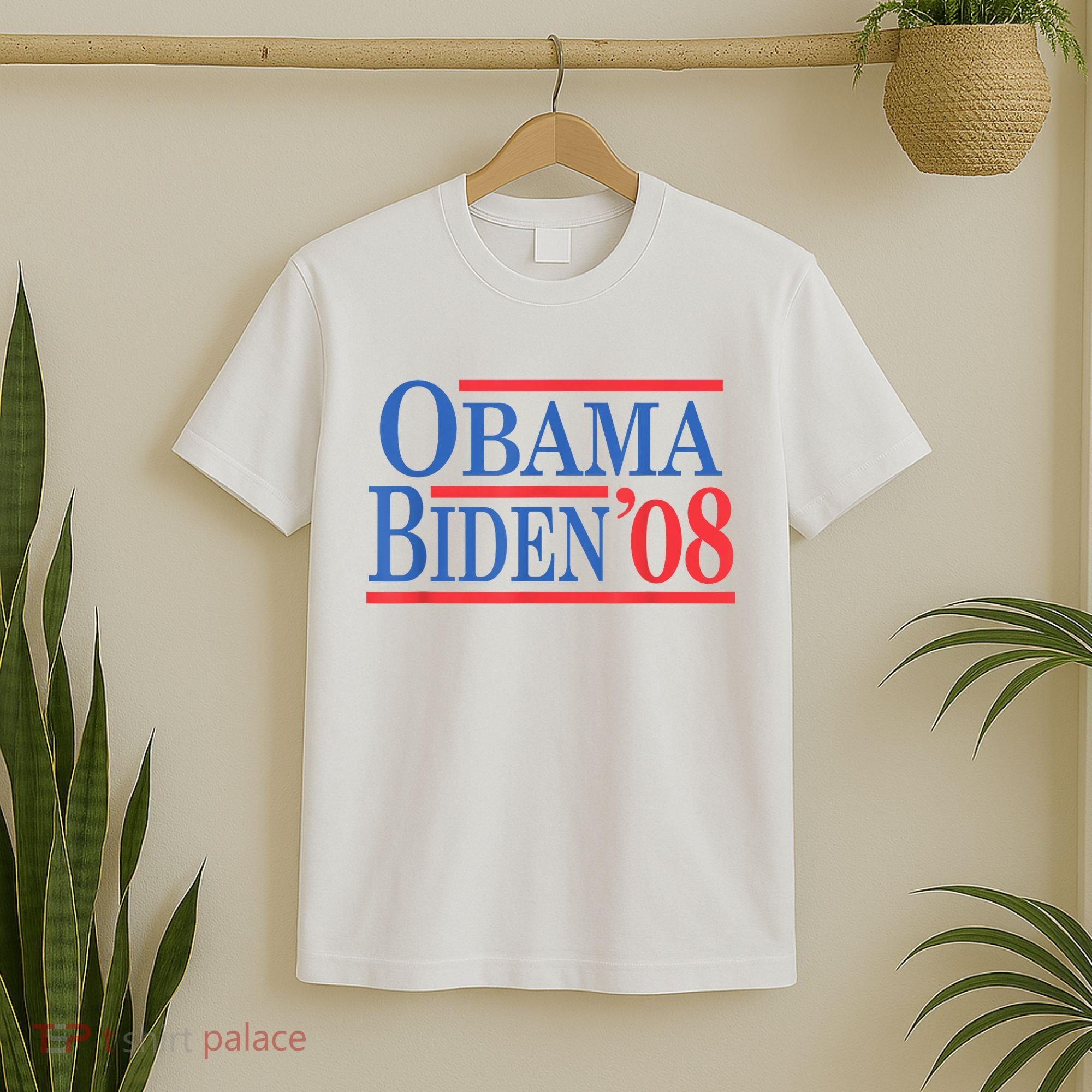 Vintage Barack Obama Joe Biden 2008 T-Shirt