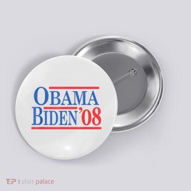 Vintage Barack Obama Joe Biden 2008 Button