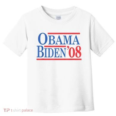 Vintage Barack Obama Joe Biden 2008 Toddler T-Shirt