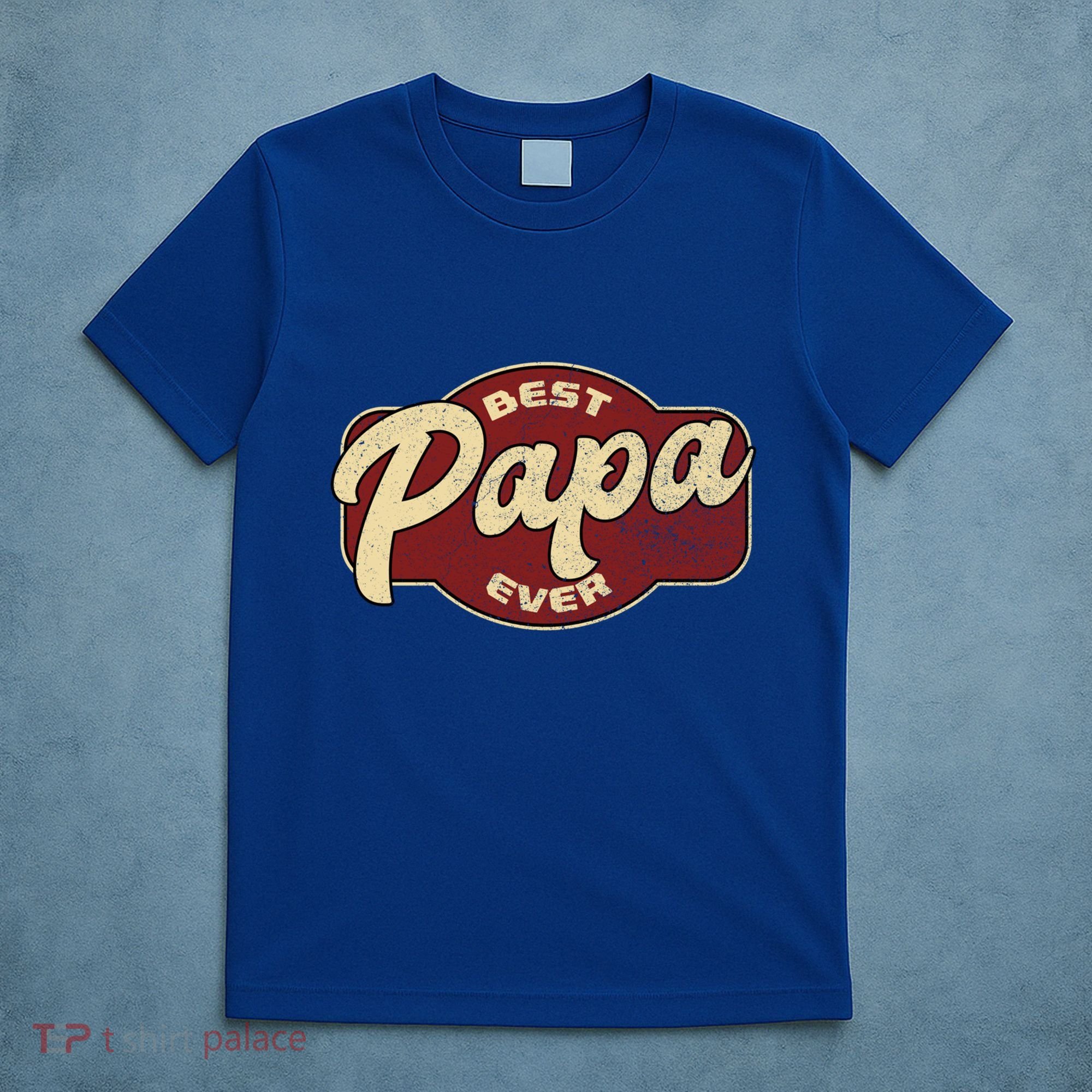 Vintage Best Papa Ever Dad Papa Cute Gift T-Shirt