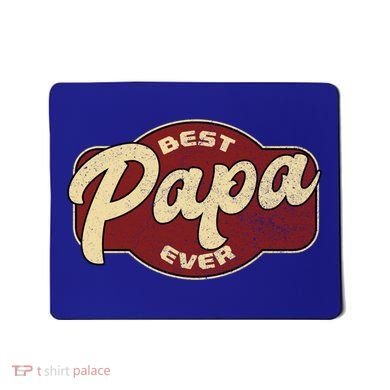 Vintage Best Papa Ever Dad Papa Cute Gift Mousepad