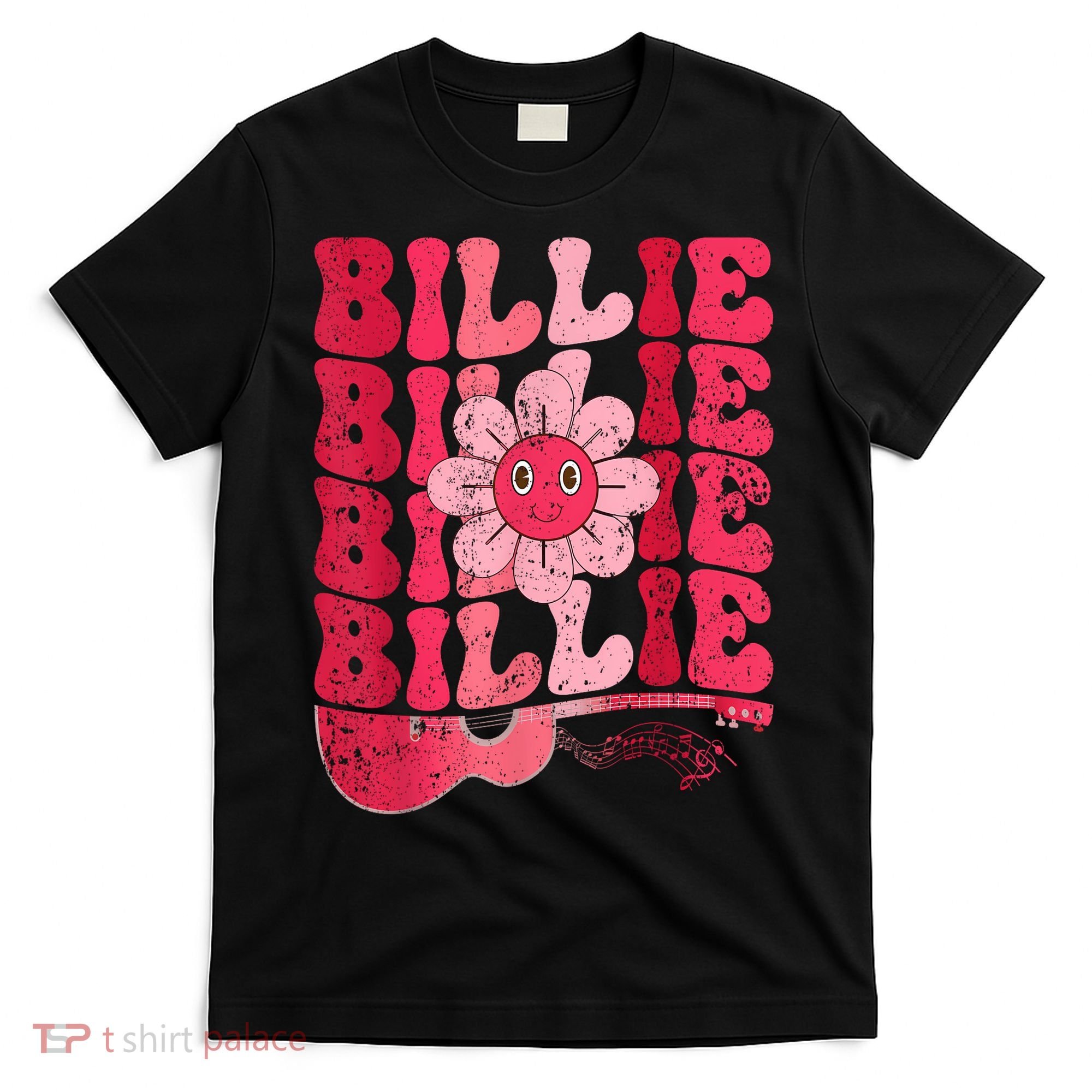 Vintage Billie Personalized Name I Love Billie Groovy T-Shirt